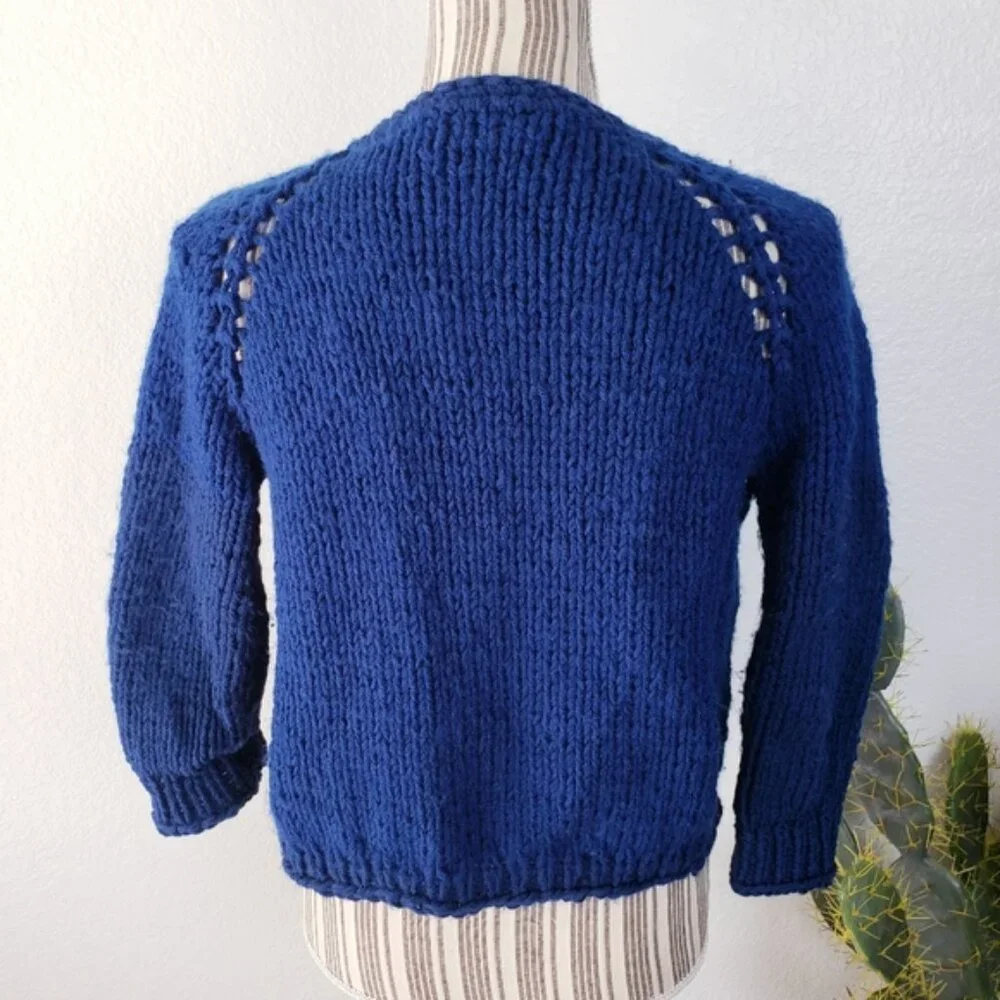 Vintage hand knitted